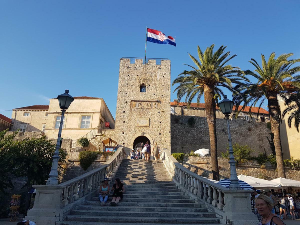 Apartment Korčula Exteriör bild